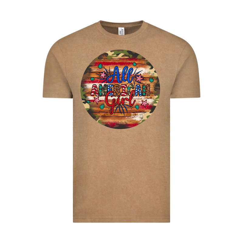 All American Girl Vintage Tee by Artiststas | Teevron