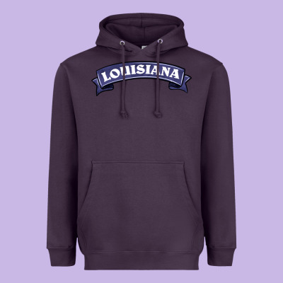 Louisiana Heavyweight Hoodie Designed By Barkaloodesign