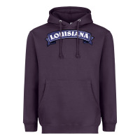 Plum louisiana Heavyweight Hoodie - BarkalooDesign