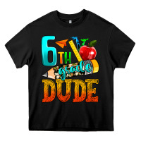 Black 6th grade dude Heavy Core Tee - texasbilliewilder