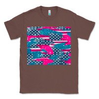 Chestnut usa flag Classic Tee - AdoDesignShop