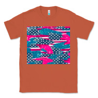 Copper usa flag Classic Tee - AdoDesignShop