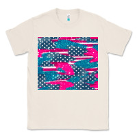 Natural usa flag Classic Tee - AdoDesignShop