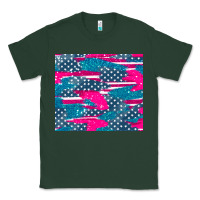 Sports Green usa flag Classic Tee - AdoDesignShop