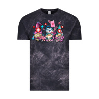 Cloud Black nurse gnomes Vintage Tee - AdoDesignShop