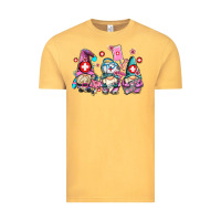 Vintage Mustard nurse gnomes Vintage Tee - AdoDesignShop