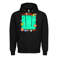 Black school add your own text Zipper Hoodie - NancyCooperArtShop