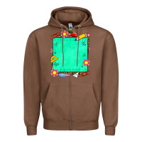 Chestnut school add your own text Zipper Hoodie - NancyCooperArtShop