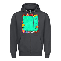 Smoke school add your own text Zipper Hoodie - NancyCooperArtShop