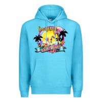 Ocean Blue sunshine on my mind Premium Hoodie - NancyCooperArtShop