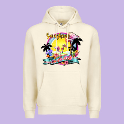 Sunshine On My Mind Premium Hoodie Designed By Nancycooperartshop