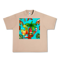 Burro summer drinks and ice cream Urban Heavy Tee - BundleAndBundleShop