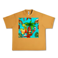 Peanut Butter summer drinks and ice cream Urban Heavy Tee - BundleAndBundleShop