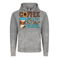 Coffee Gives Me Teacher Powers Vintage Hoodie | Teevron
