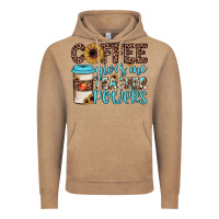 Vintage Coffee coffee gives me teacher powers Vintage Hoodie - JahusDesignShop