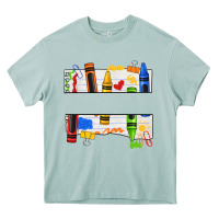 Arona custom teacher name crayon Heavy Core Tee - texasbilliewilder