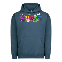 Pigment Midnight Navy Easter nurse Easter Day Urban Hoodie - HowdyJamesFarm