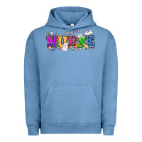 Pigment Pebble Blue Easter nurse Easter Day Urban Hoodie - HowdyJamesFarm
