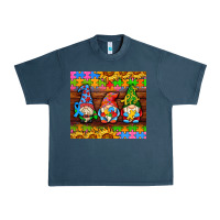 Midnight Navy autism gnomes Urban Heavy Tee - AdoDesignShop