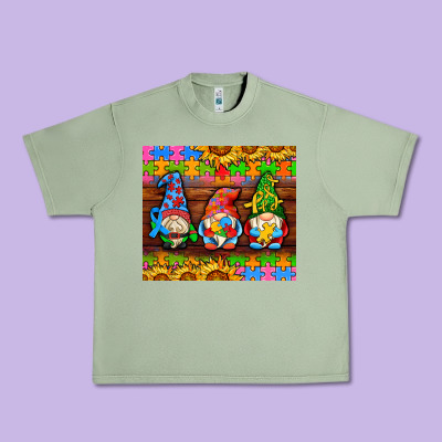Autism Gnomes Urban Heavy Tee Designed By Adodesignshop