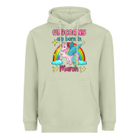 Matcha unicorns are born in march Heavyweight Hoodie - Jasminsmagicworld