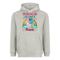 Moon Dust unicorns are born in march Heavyweight Hoodie - Jasminsmagicworld