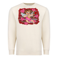 Sandshell valentine's day cupid heart Premium Sweatshirt - RanaPortraitStore