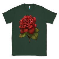 Sports Green Oklahoma Rose Illustrations Classic Tee - LillyAllenDesigns