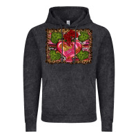 Vintage Black Western Background Valentine's Day Vintage Hoodie - RanaPortraitStore