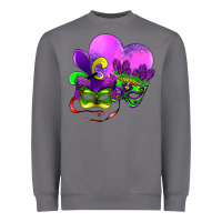 Storm mardi gras heart and mask Heavyweight Sweatshirt - AdoDesignShop