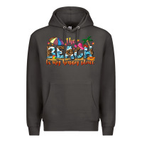 Smoke the beach is my happy place Premium Hoodie - NancyCooperArtShop