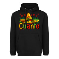 Black Cuanto my fourth mexican birthday Heavyweight Hoodie - Jasminsmagicworld