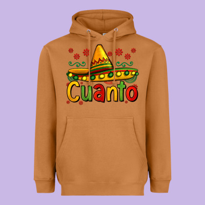 Cuanto My Fourth Mexican Birthday Heavyweight Hoodie Designed By Jasminsmagicworld