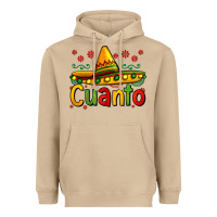Mushroom Cuanto my fourth mexican birthday Heavyweight Hoodie - Jasminsmagicworld
