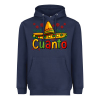 Navy Cuanto my fourth mexican birthday Heavyweight Hoodie - Jasminsmagicworld