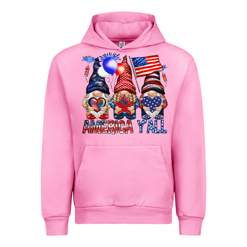 America Y'all With Gnomies Urban Hoodie by HowdyJamesFarm | Teevron