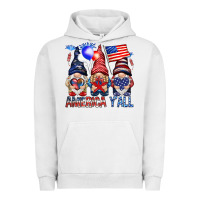 Pigment Lunar Rock America y'all with gnomies Urban Hoodie - HowdyJamesFarm