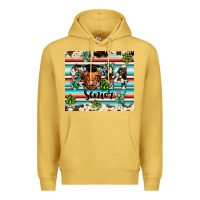 Antique Gold 2024 senior cow Premium Hoodie - JahusDesignShop