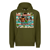 Army Green 2024 senior cow Premium Hoodie - JahusDesignShop