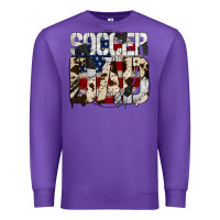 Purple Soccer Dad Premium Sweatshirt - Bettercallsaul