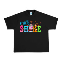Black milk shake with chocolate heart Urban Heavy Tee - AdoDesignShop