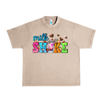 French Oak milk shake with chocolate heart Urban Heavy Tee - AdoDesignShop