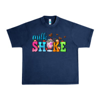 Navy milk shake with chocolate heart Urban Heavy Tee - AdoDesignShop