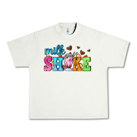 Pistachio milk shake with chocolate heart Urban Heavy Tee - AdoDesignShop