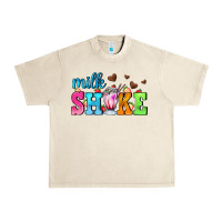 Sandshell milk shake with chocolate heart Urban Heavy Tee - AdoDesignShop