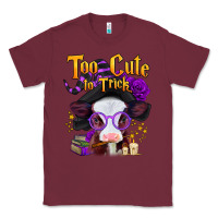 Burgundy too cute to trick halloween baby calf Classic Tee - Jasminsmagicworld