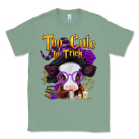 Sage too cute to trick halloween baby calf Classic Tee - Jasminsmagicworld