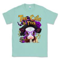 Seafoam too cute to trick halloween baby calf Classic Tee - Jasminsmagicworld