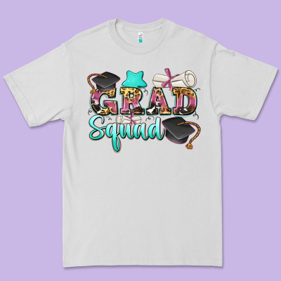 Grad Squad Premium Tee Designed By Zillion Design Studio