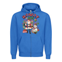 True Royal howdy hos Zipper Hoodie - MaliasSmallBusiness